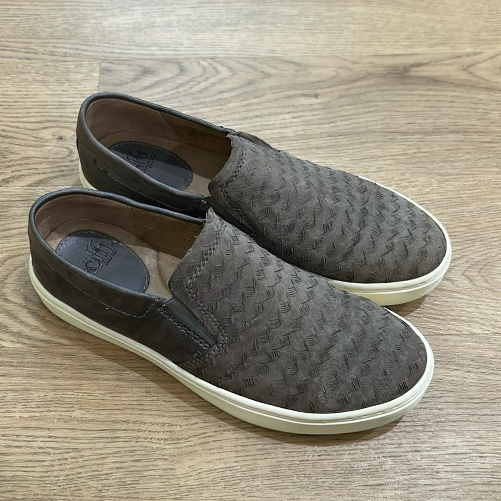 Women’s Sofft Euro Sommers 6.5 Textured Leather Slip‎ on Sneakers